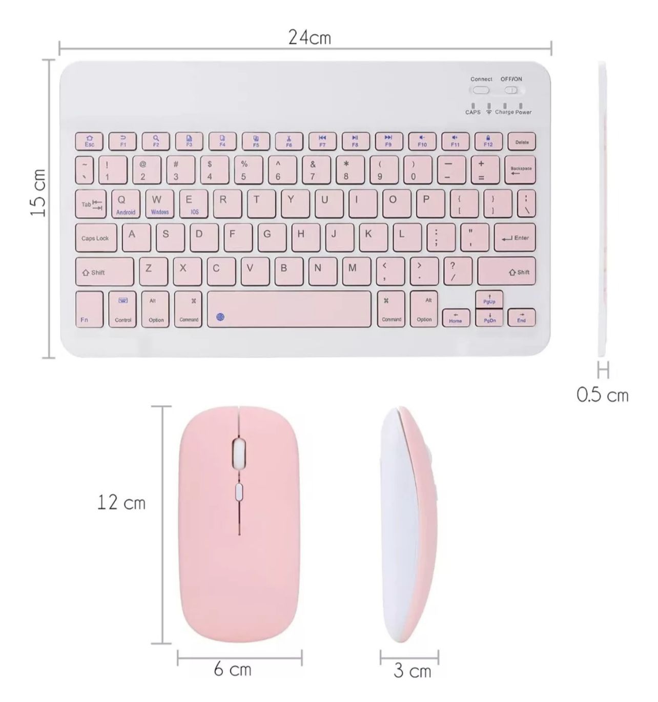 Kit Mouse Y Teclado Inalámbrico